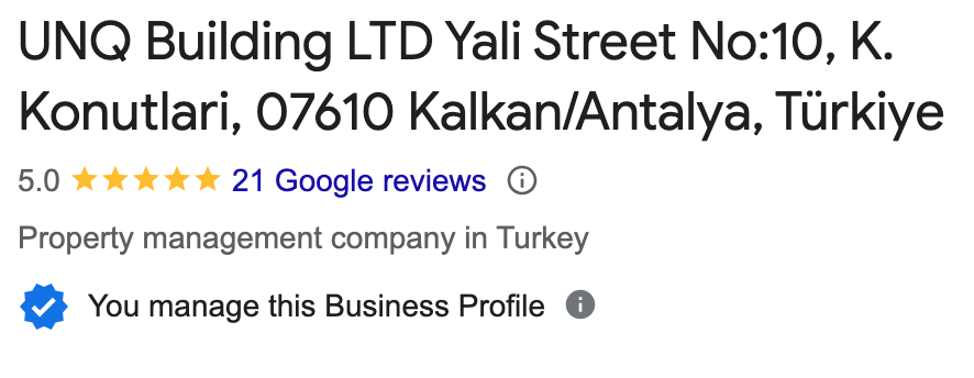 unqbuilding google review