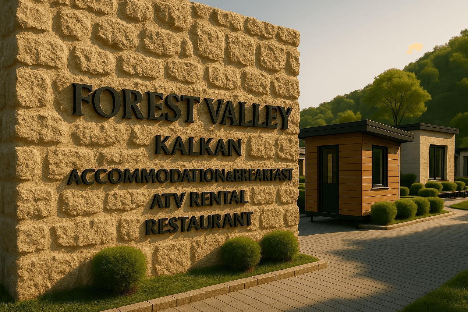 sign forest valley